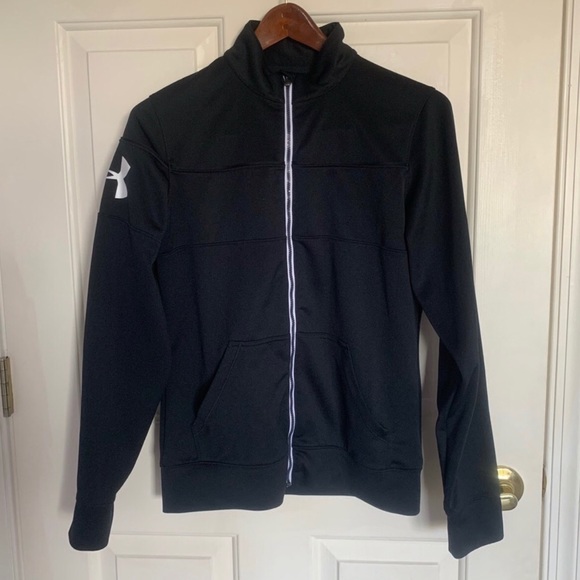 New Under Armour black zip up Jacket - Picture 1 of 4
